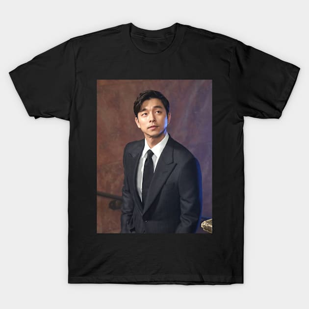 Gong Yoo - V30 T-Shirt by kazumi